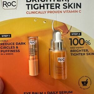 RoC Vitamin C Eye Balm and Serum Set - Orange